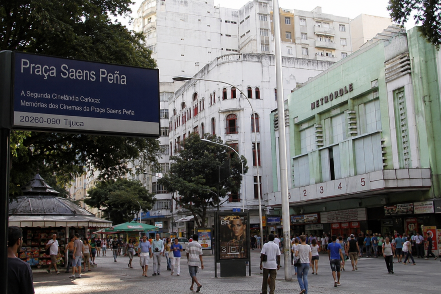 A Segunda Cinelândia Carioca: Memórias dos Cinemas da Praça Saens Peña
