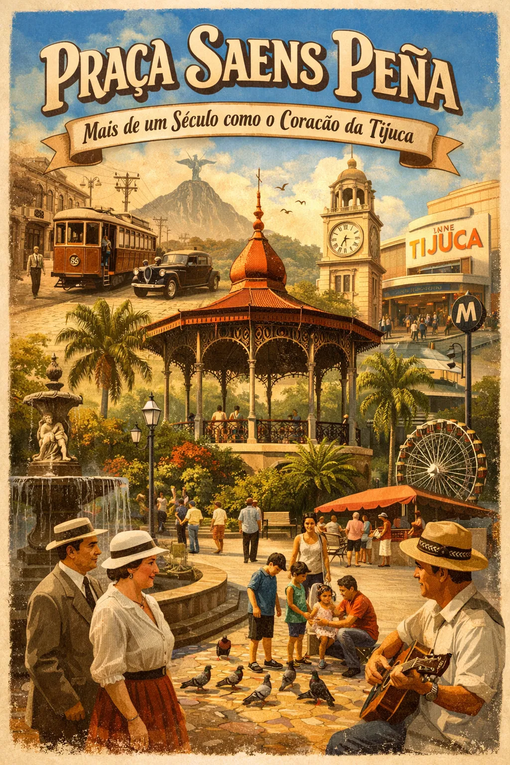 Praça Saens Peña: Mais de um Século como o Coração da Tijuca